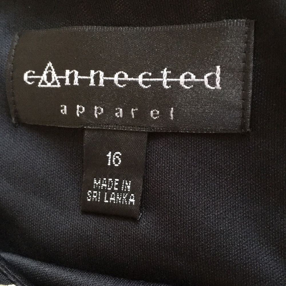 NWT Connected Apparel Brown, olive women’s dress - Picture 4 of 7